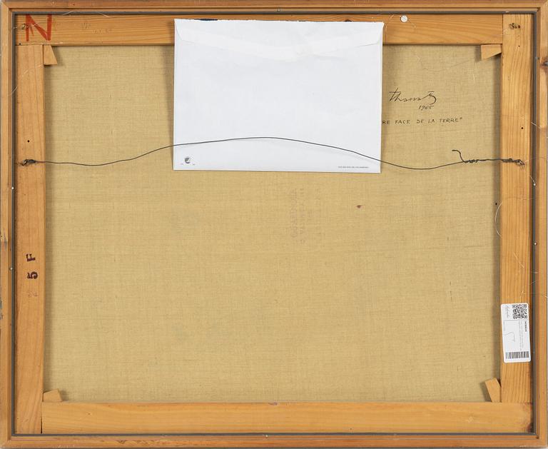 Juan José Tharrats, oil on canvas, signed. dated 1965 verso.