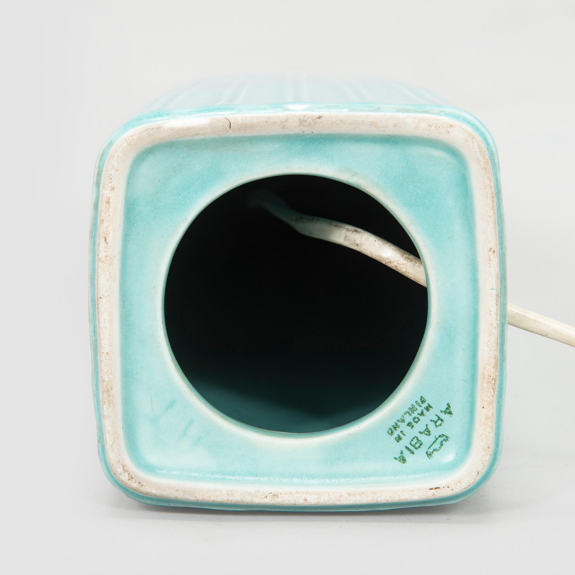 Bordslampa, Arabia, Finland 1900-talets mitt.