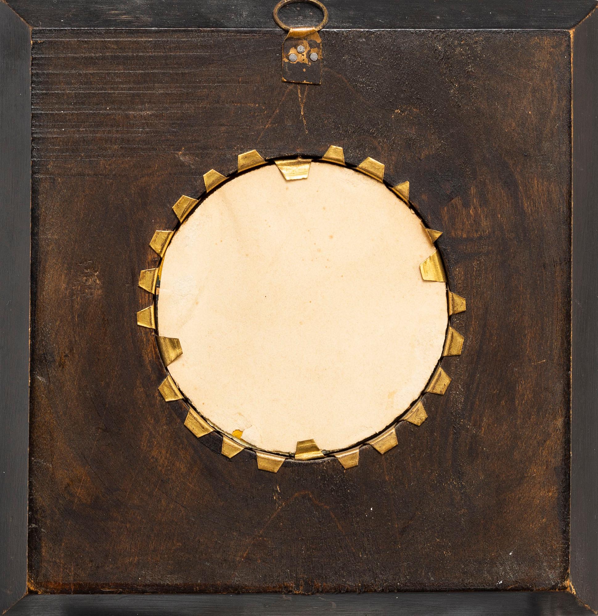 MINIATYRMÅLNING, kopia efter Antoine Vestier, gouache.