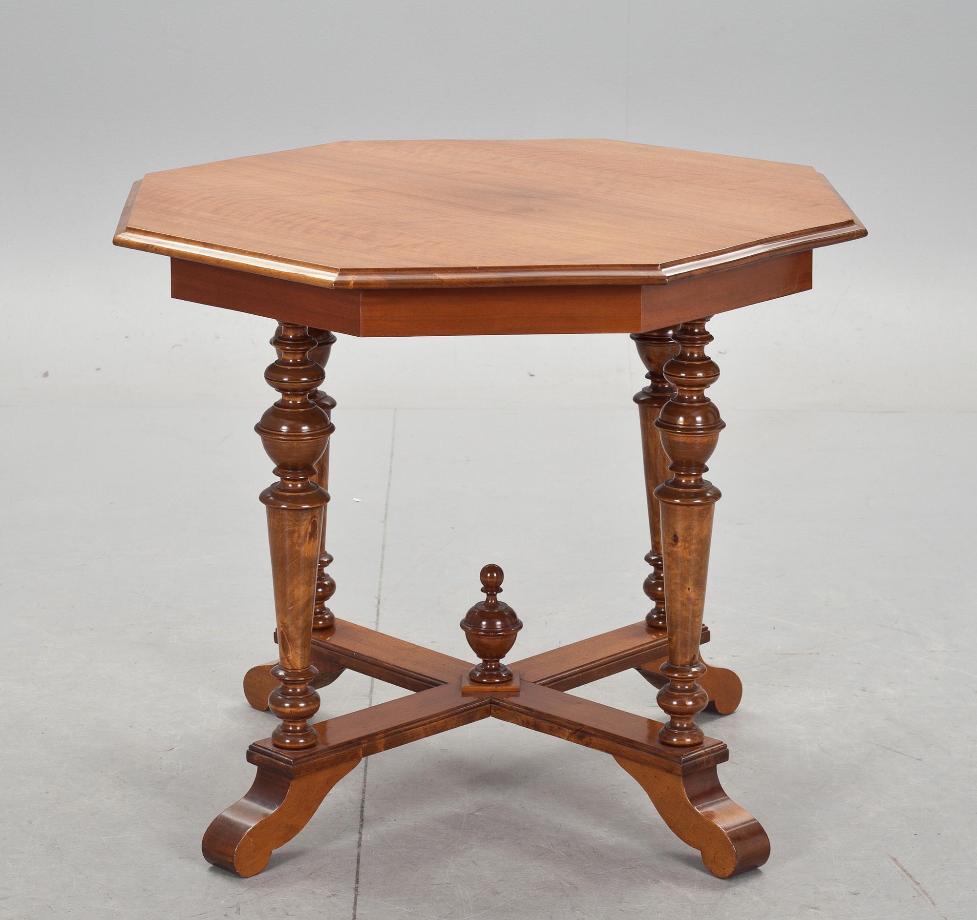 SALONGSGRUPP, 6 delar. Nyrenässans, sekelskiftet 1800/1900.