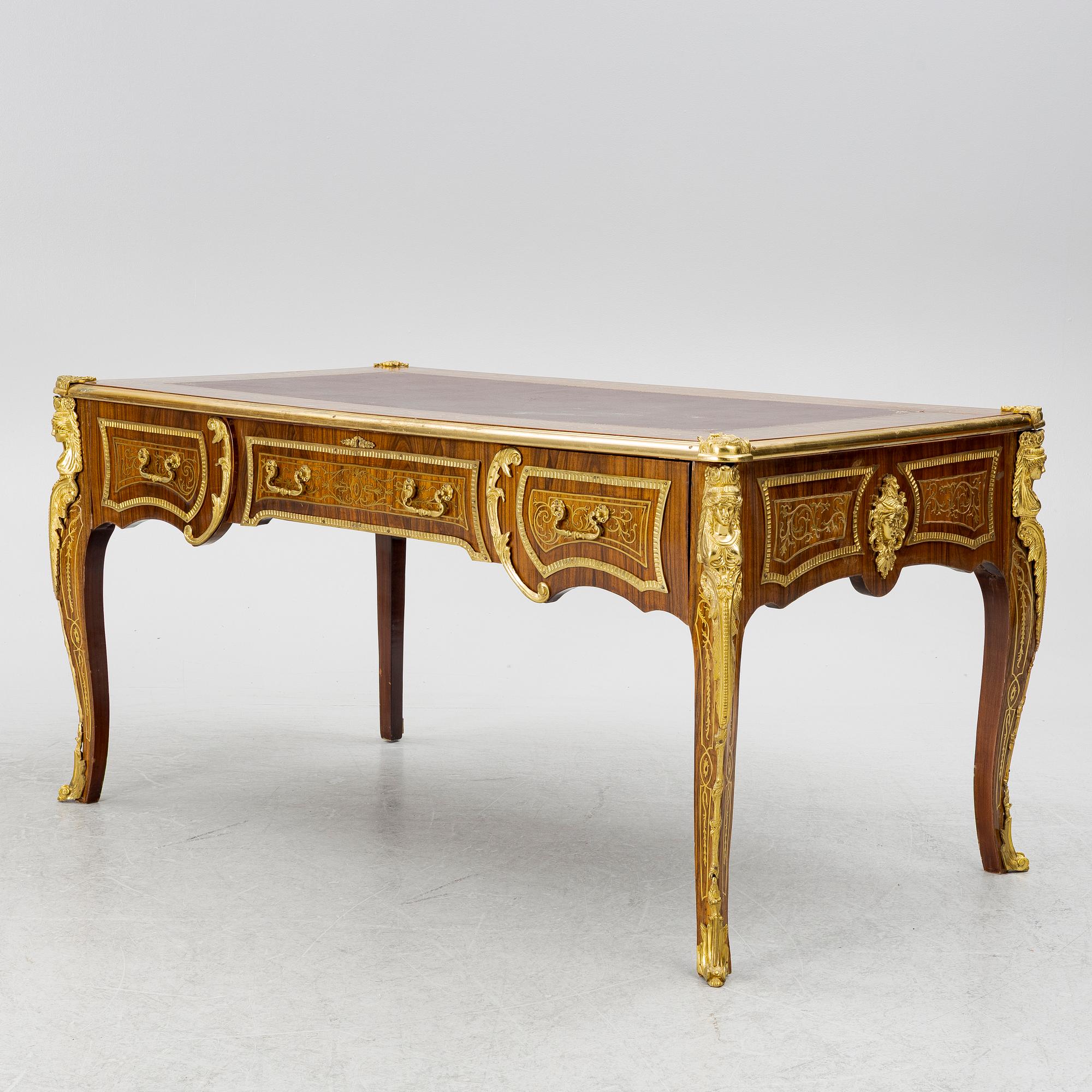 Skrivbord, Louis XIV-stil, 1900-tal.