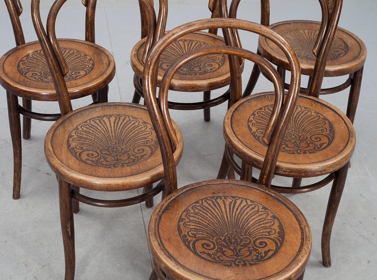 STOLAR, 6 st, Thonettyp, 1900-talets första hälft.