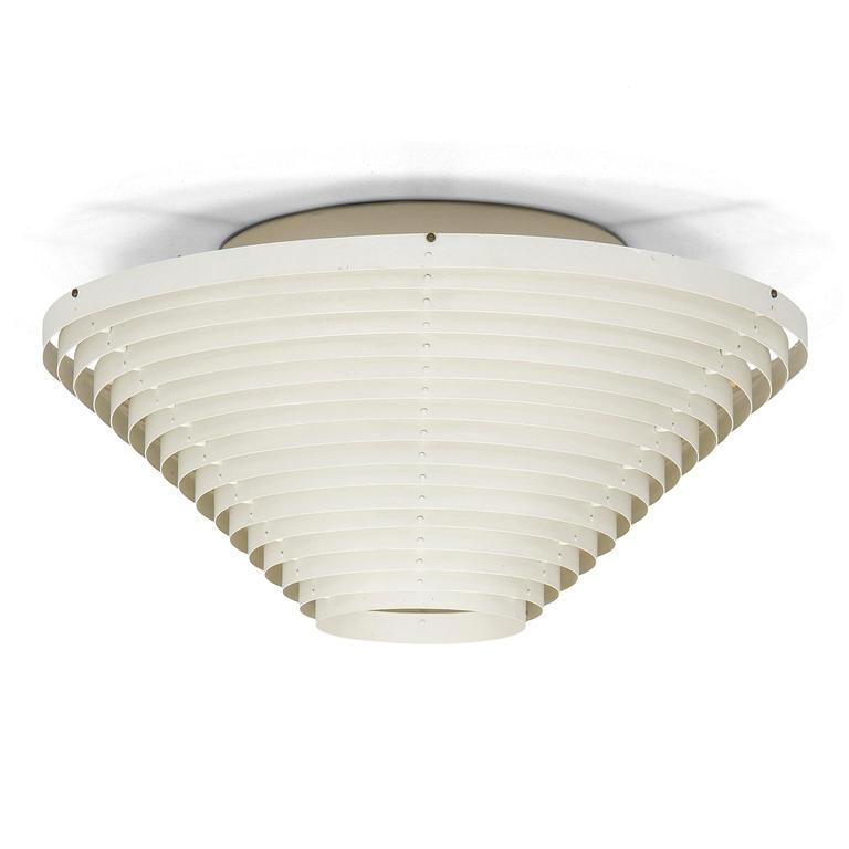 Alvar Aalto, kattovalaisin, malli A622B. Valaistustyö.