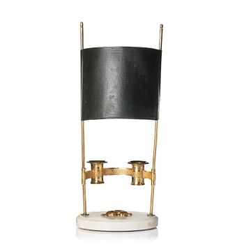 148. A late Gustavian early 19th century table lamp.