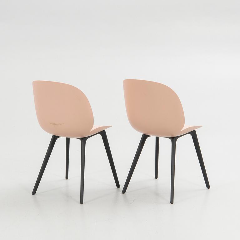 GamFratesi, chairs, 4 pcs, "Beetle Chair", Gubi, Denmark.
