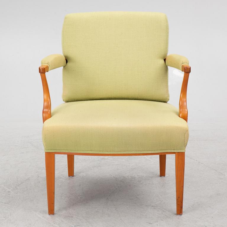 Josef Frank, a model 969 armchair, Firma Svenskt Tenn, Sweden.