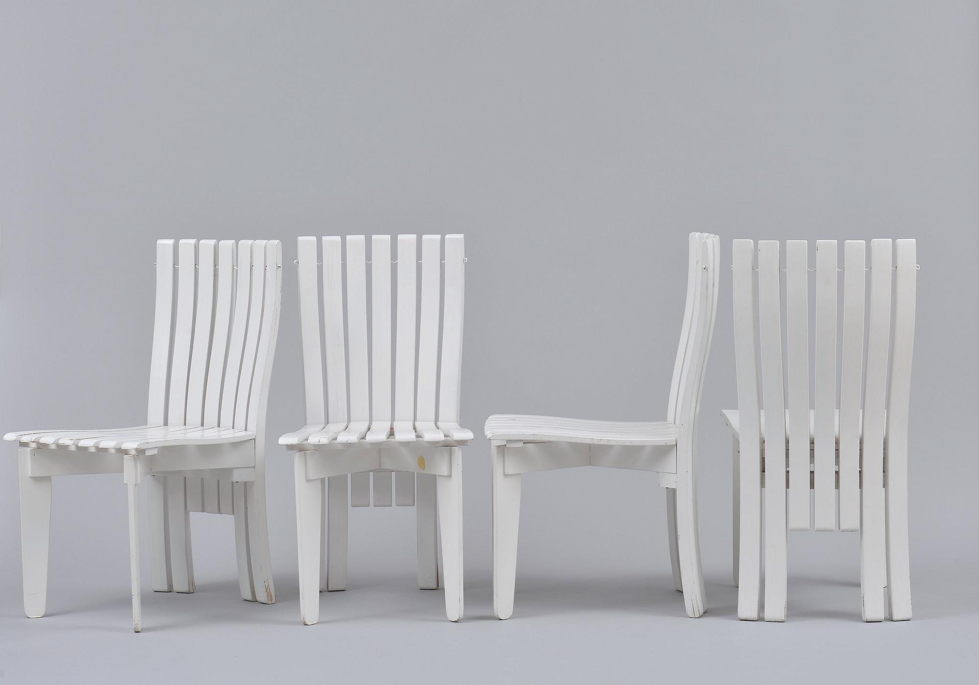 Alvar Aalto, PUUTARHATUOLEJA, 4 KPL.