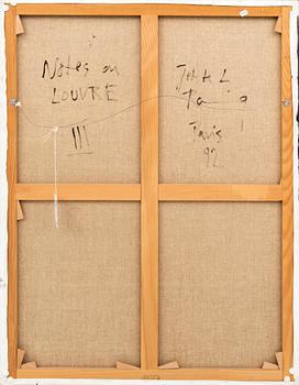 Jette L Ranning, "Notes en Louvre III".