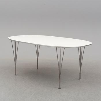 BRUNO MATHSSON & PIET HEIN, a 'Superellips' dining table from Fritz Hansen, Denmark, 2013.