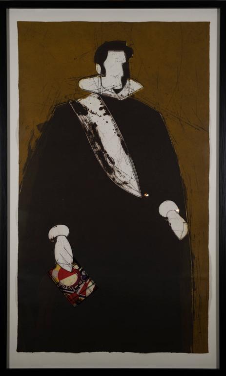 MANOLO VALDÉS, "CABALLERO V".