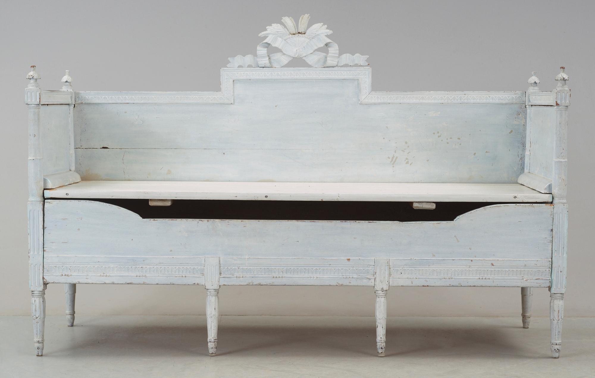 SOFFA, sengustaviansk, omkr år 1800.