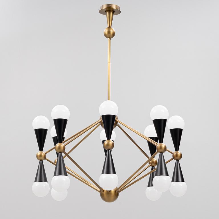 Jonathan Adler, a 'Caracas' chandelier.