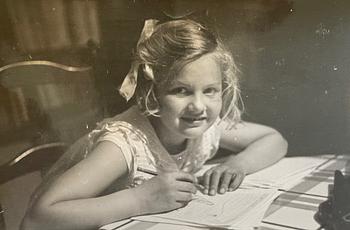 Uno Åhrén, a set of eight Swedish Grace dining chairs, 1920s.