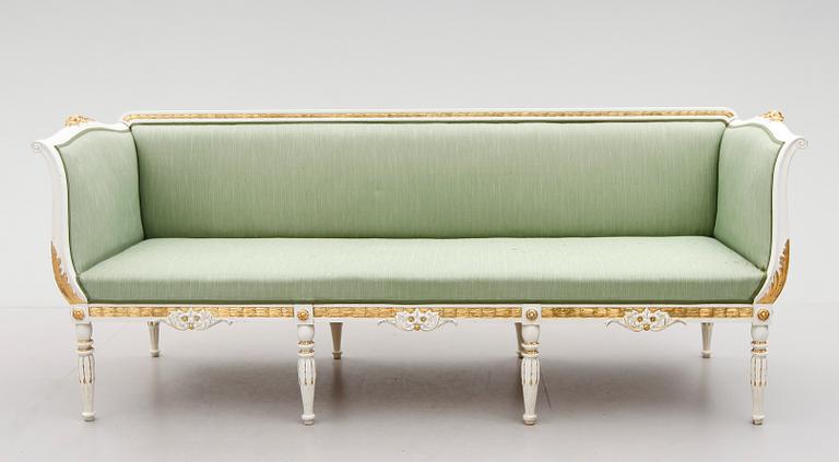 SOFFA, gustaviansk stil, tidigt 1900-tal.