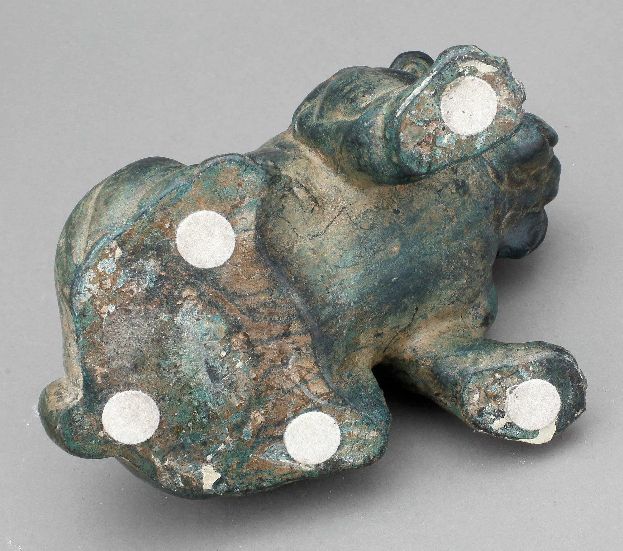 SKULPTUR, troligen brons, modern tillverkning, sent 1900-tal.