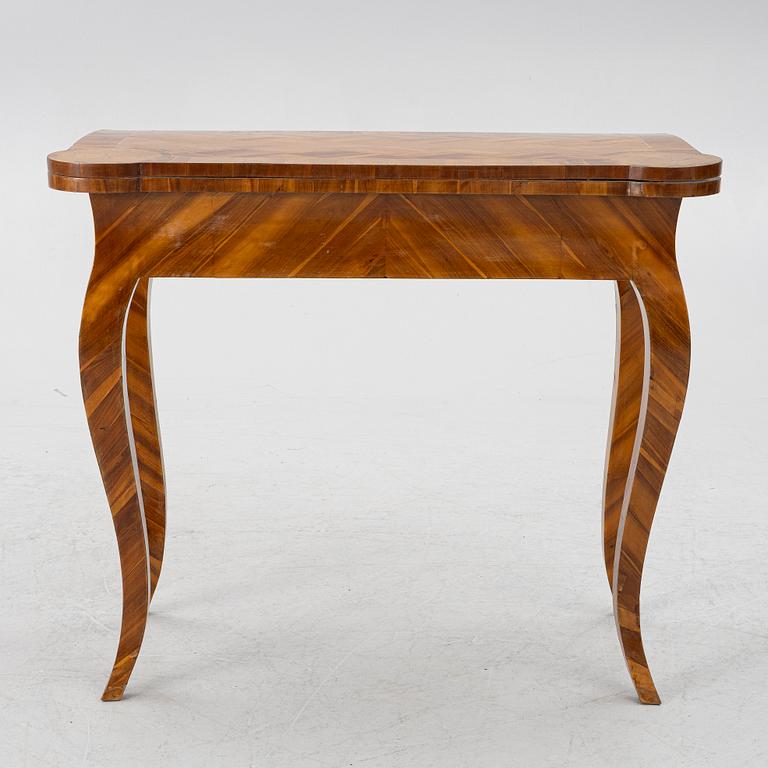 A Rococo table, 18th century.