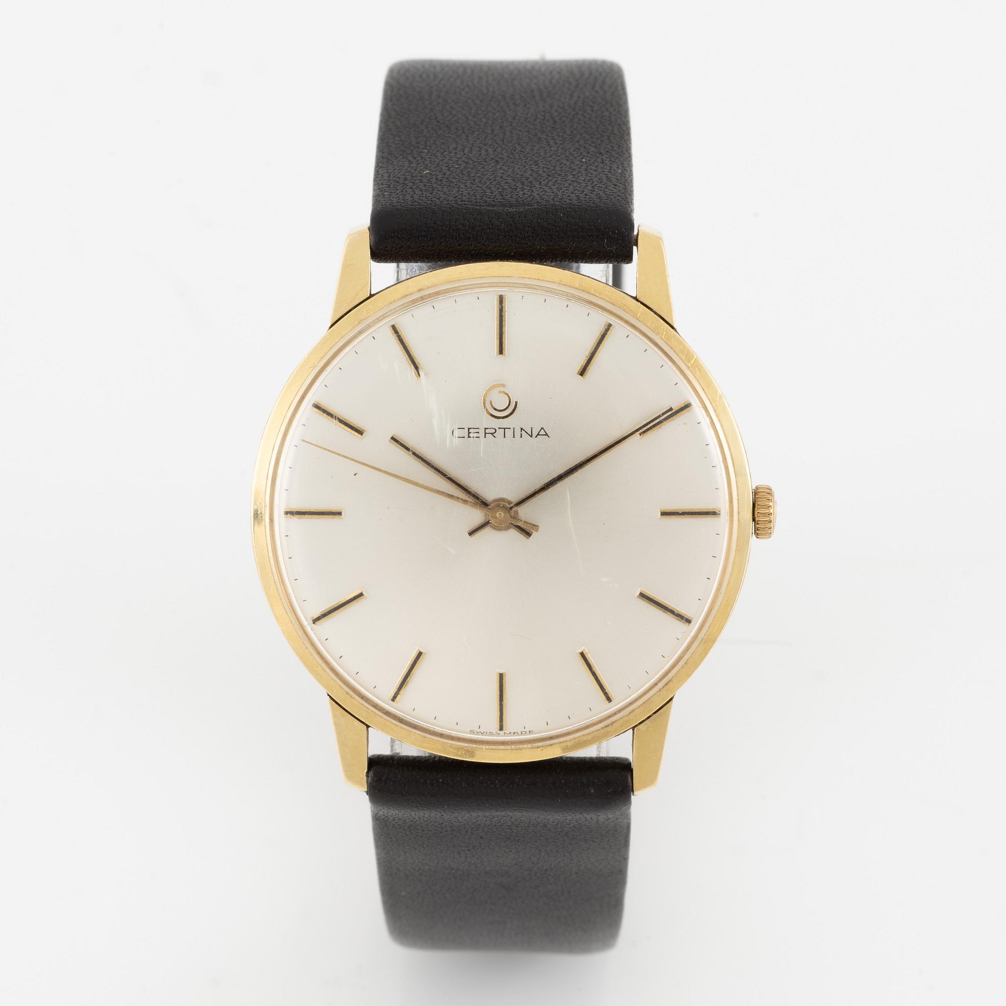 Certina, armbandsur, 34 mm.