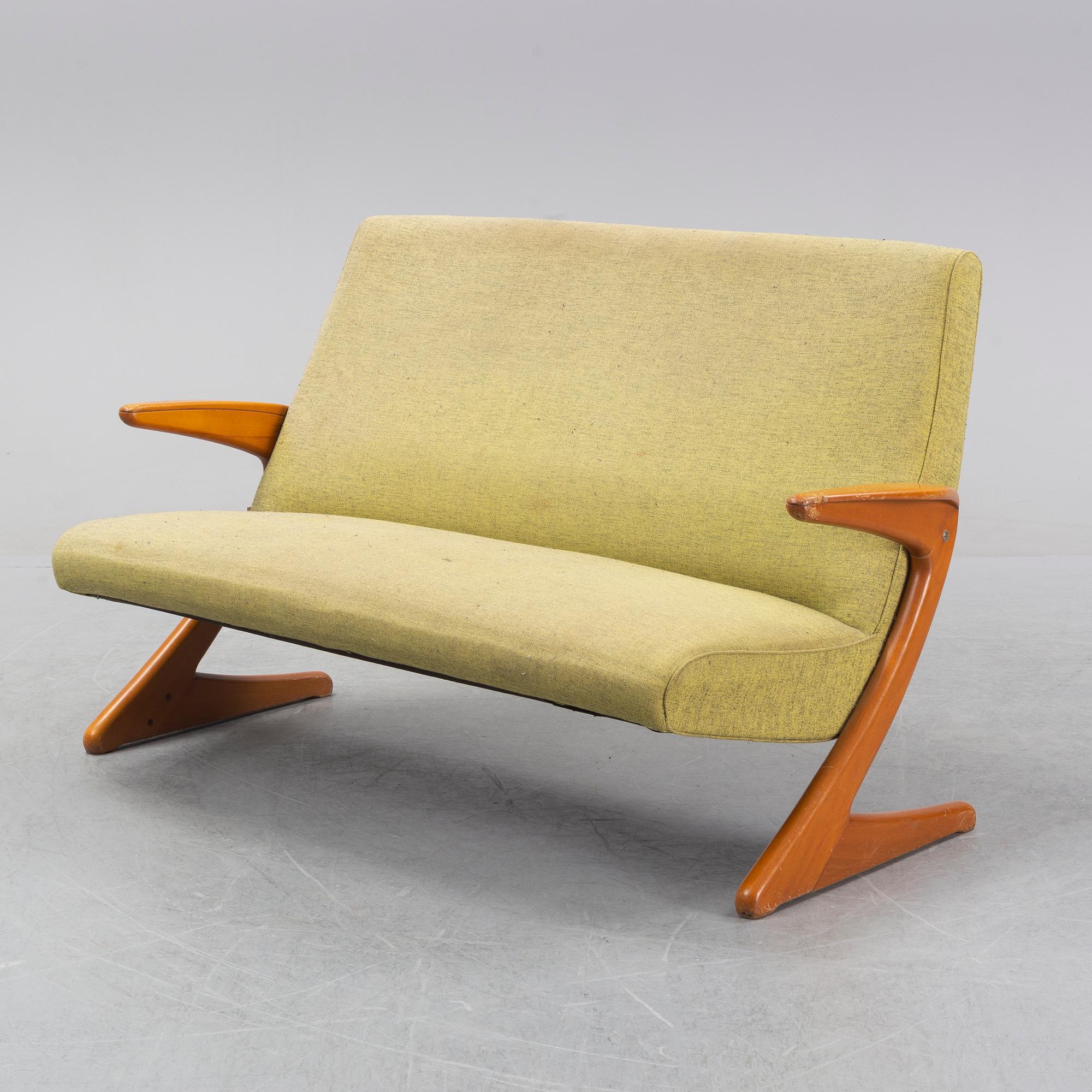 Bengt Ruda, a 'Z' sofa from the Triva-series for Nordiska Kompaniet, 1960's.