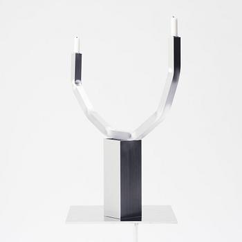 David Taylor, a unique candle holder, "Alu", 2022.