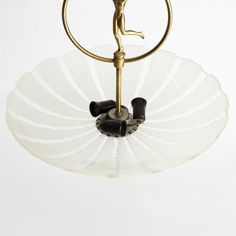 Ceiling lamp, Swedish Modern, first half of the 20th century.
