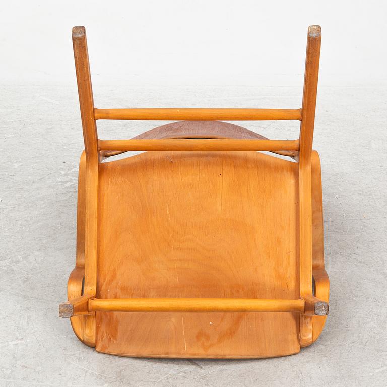 Peter Hvidt & Orla Mølgaard Nielsen, an  'Ax Chair' armchair, Fritz Hansen, Denmark, 1950's/60's.