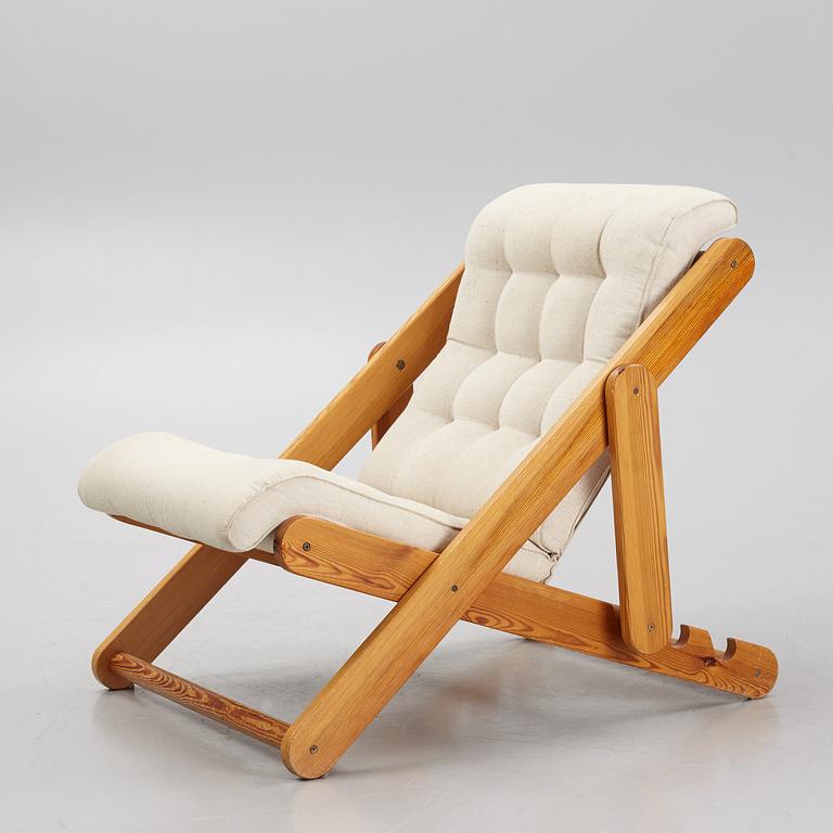 Gillis Lundgren, armchair, "Kon-Tiki", IKEA, 1970s.