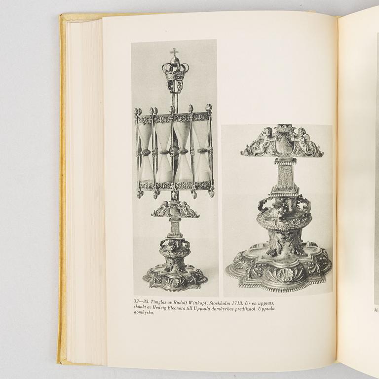 Three books, the standard reference works on Swedish silver, Hernmarck et al., Stockholm 1941-45.
