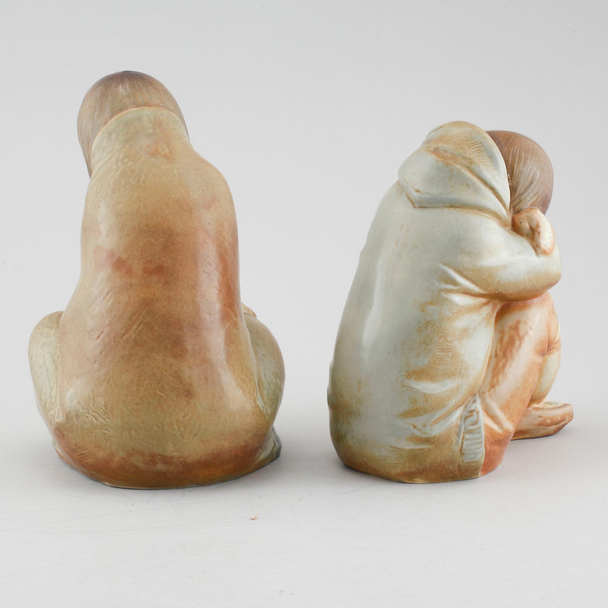 A pair of 1960/70s Lladro figurines.