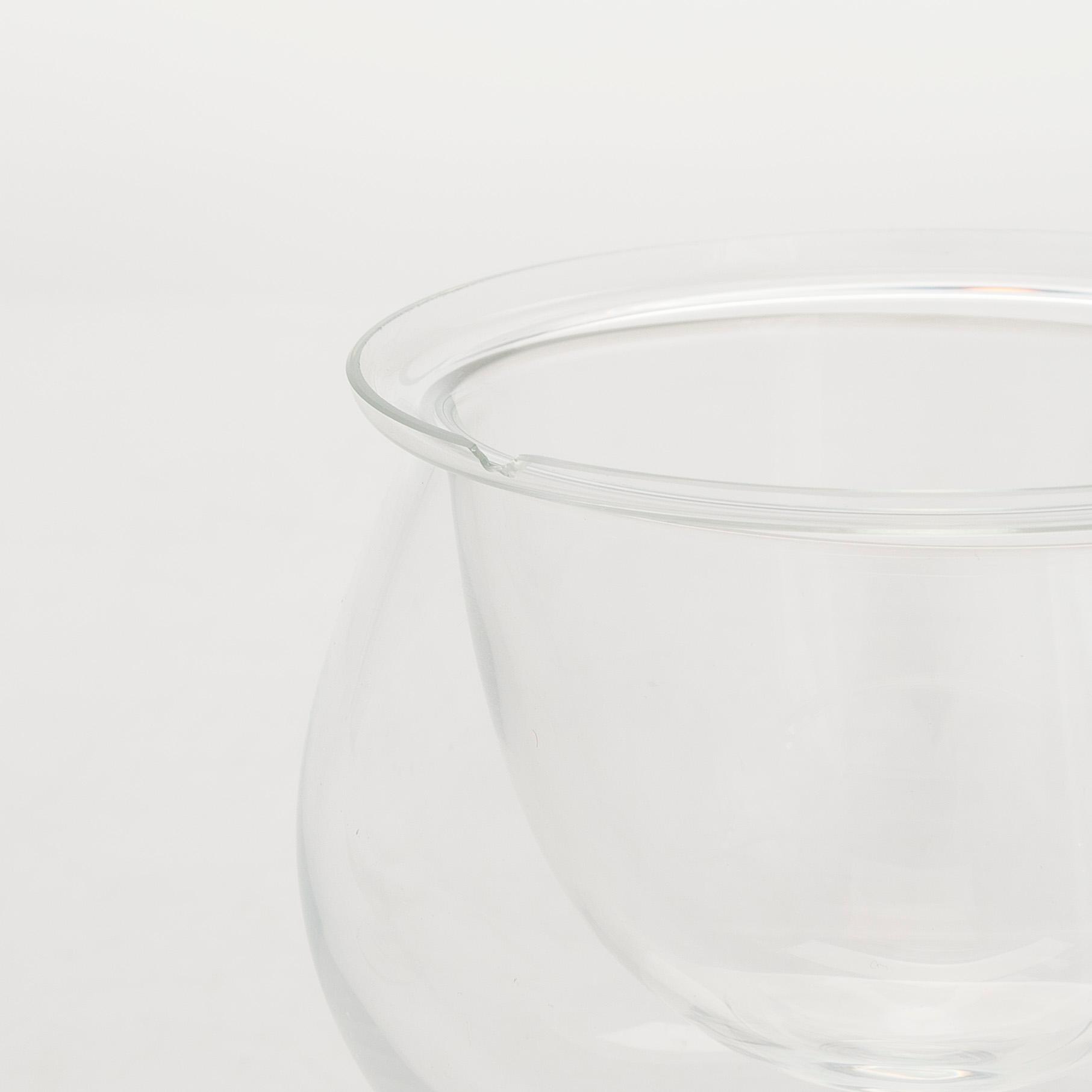 Saara Hopea, a set of 8 caviar bowls, model 1331, Nuutajärvi Notsjö. Designed in 1953.