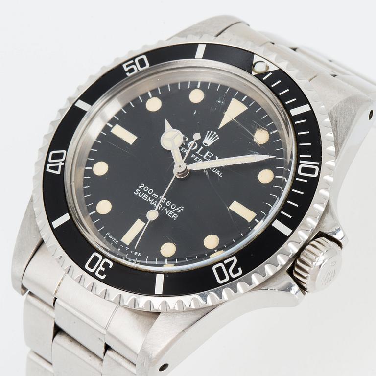ROLEX, Submariner, "Meters first".