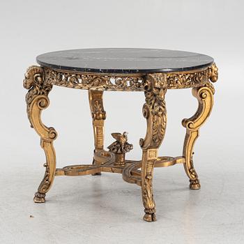 Salongsbord, historiserande stil, sent 1800-tal.