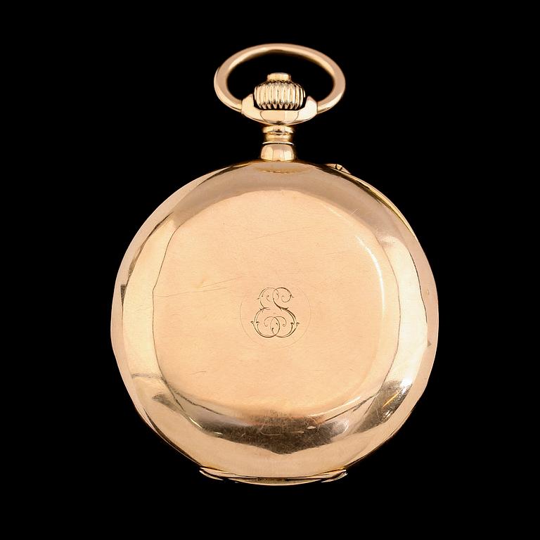 FICKUR, 18K guld, Vacheron & Constantin, Genève, 1900-talets första hälft.