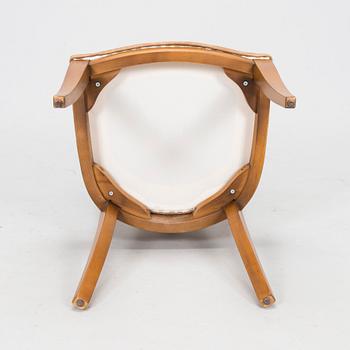 Desk and chair, late 20th century.