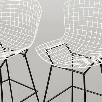 3 HARRY BERTOIA BAR STOOLS KNOLL INTERNATIONAL.