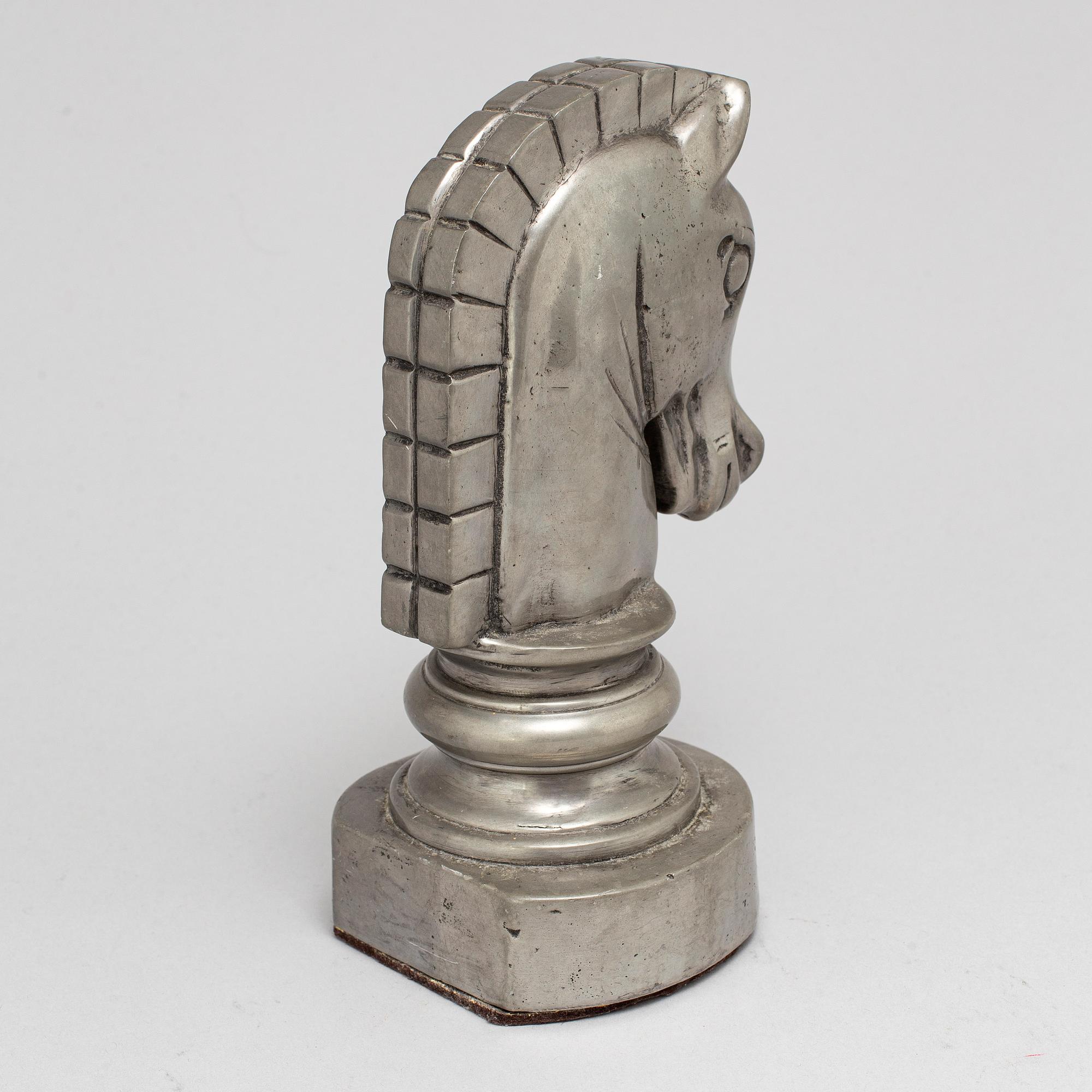 BOKSTÖD, tenn, 1900-tal.