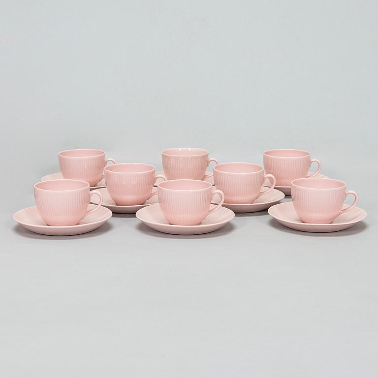 Kaj Franck kaffeservis "Sointu" 27 delar. Arabia Finland. I produktion 1954-1959.