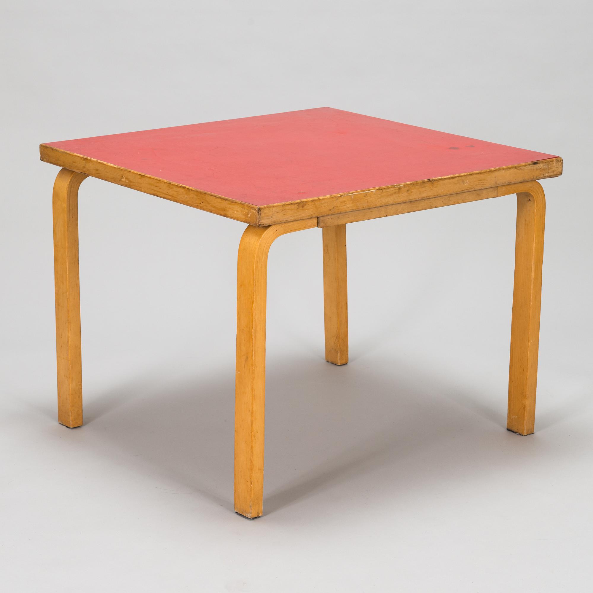 Alvar Aalto, a 1960s table for O.Y. Huonekalu- ja Rakennustyötehdas.