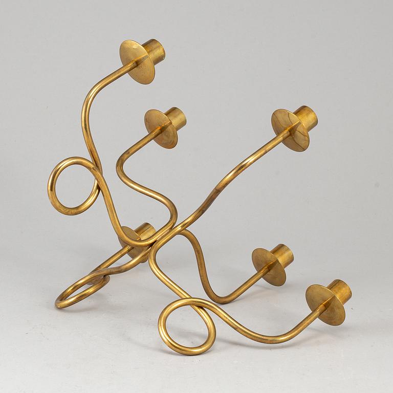 JOSEF FRANK, a brass candelabrum from Svenskt Tenn.