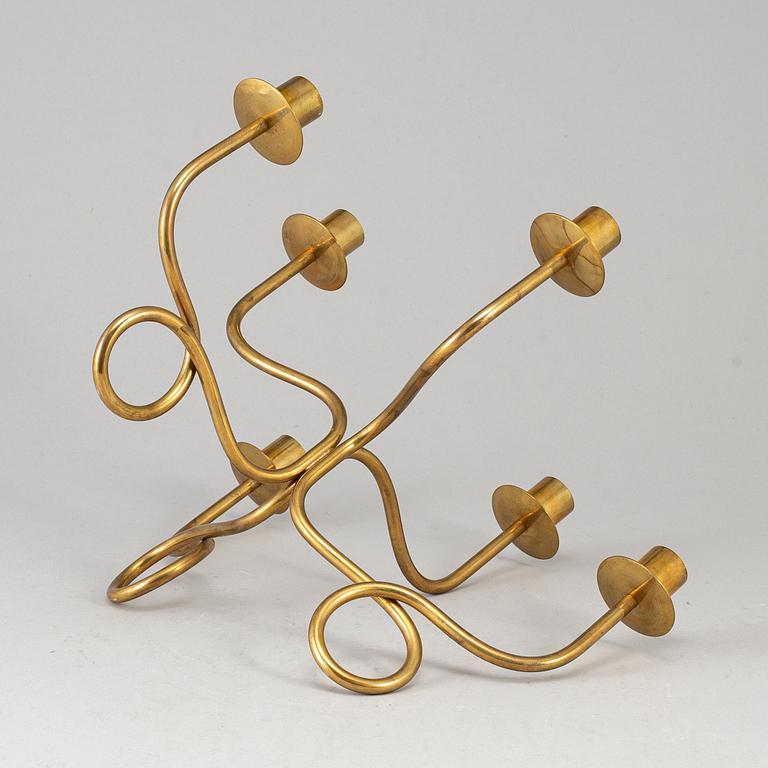 JOSEF FRANK, a brass candelabrum from Svenskt Tenn.