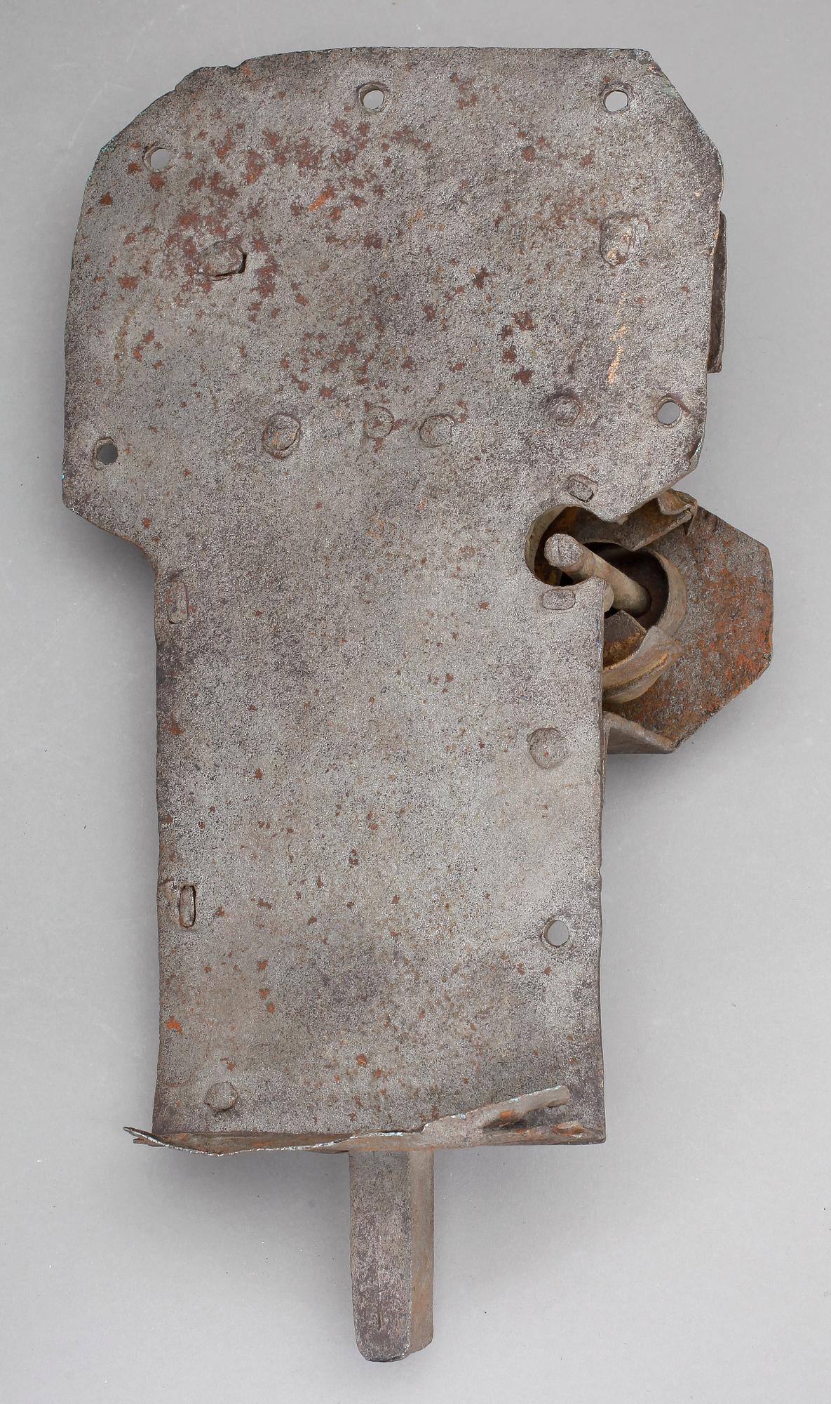 DÖRRLÅS, smide, 1600/1700-tal.