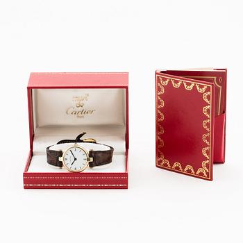 must de CARTIER, VLC, wristwatch, 24 mm.