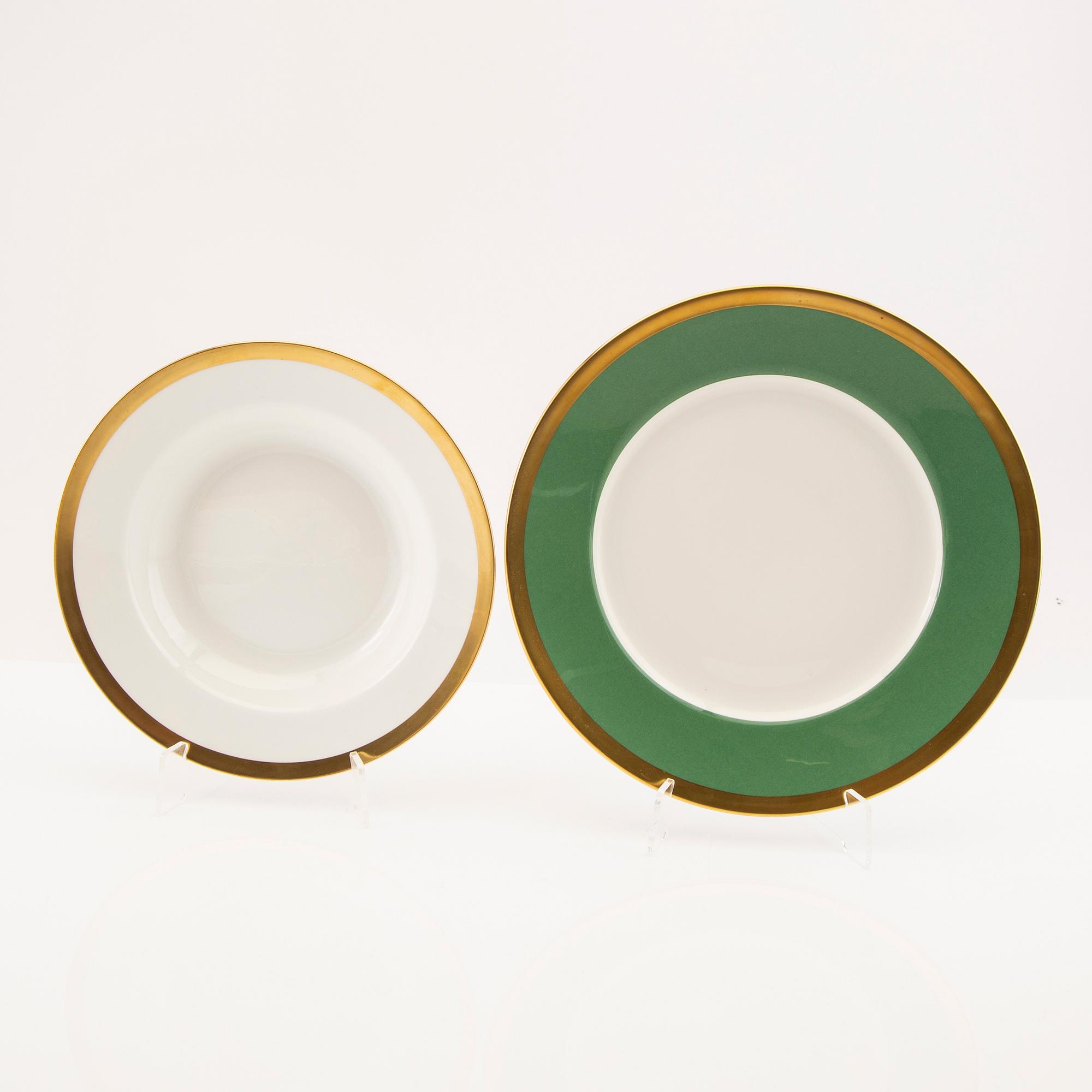 Karin Björquist, service for 48 people "The Nobel Service" porcelain, Rörstrand late 20th century.