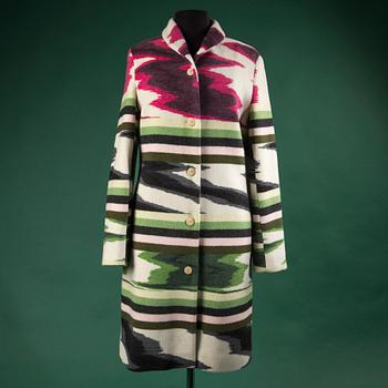 A Missoni Sport wool coat, Italian size 46.