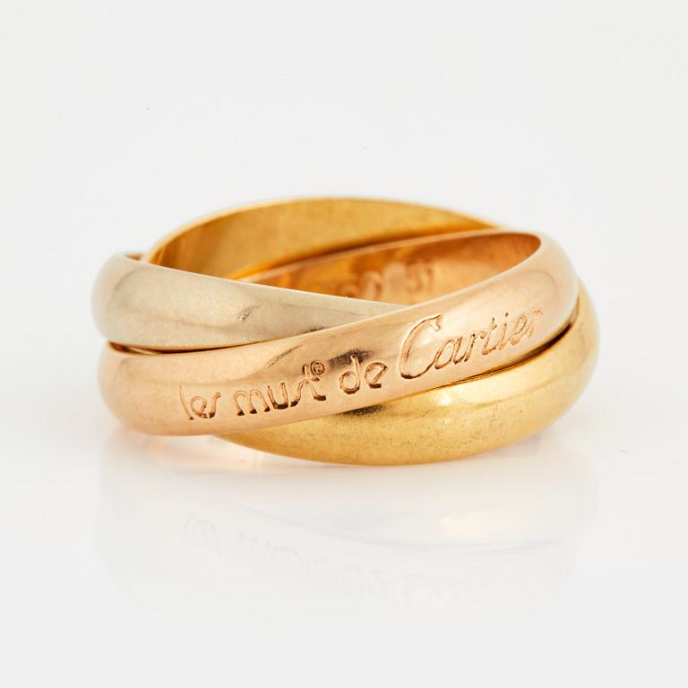 Cartier ring "Trinity".