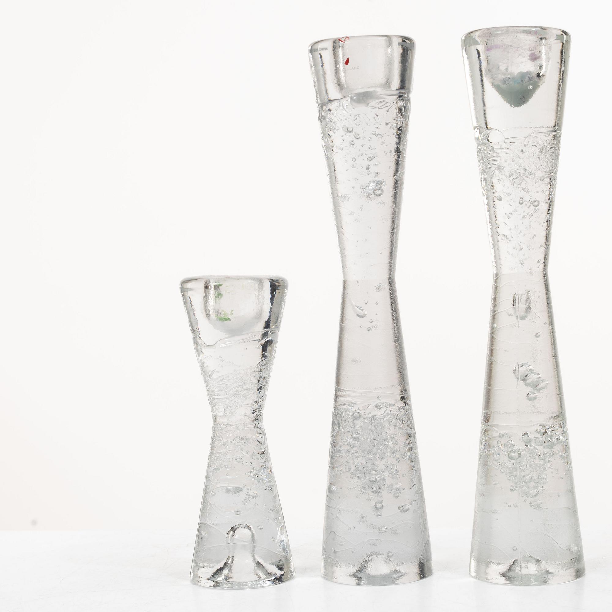 Timo Sarpaneva, A set of six candles, "Arkipelago", Iittala.