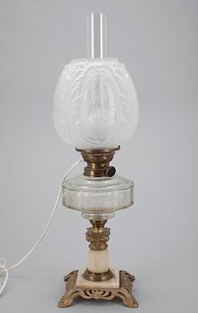 BORDSLAMPA, ca 1900.