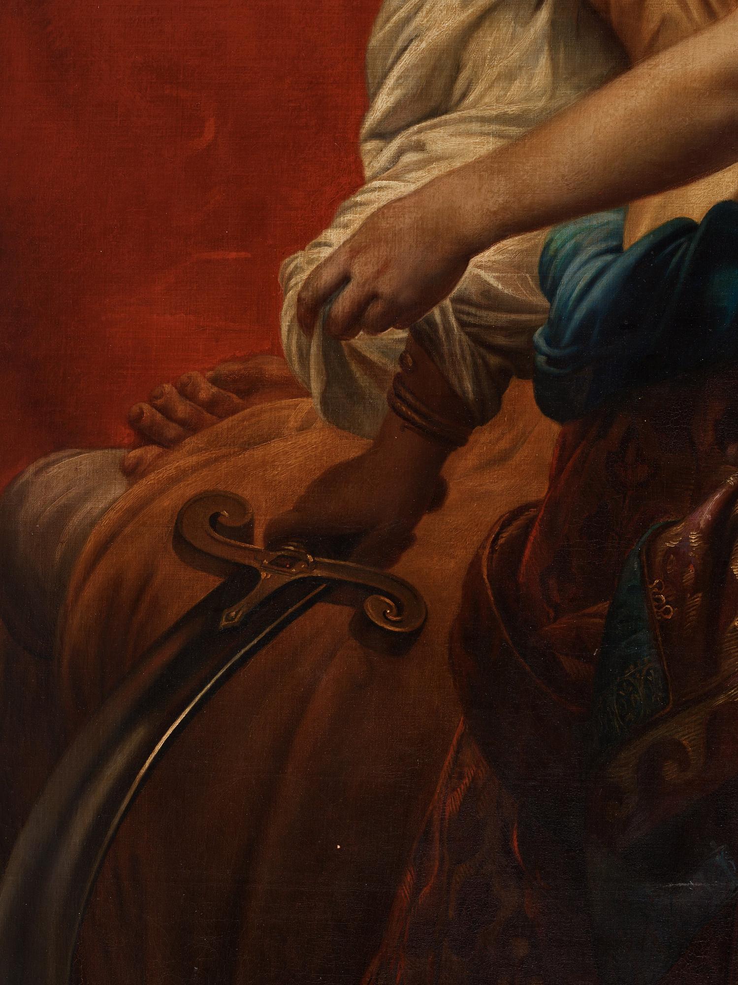 Judith och den Assyriske härföraren Holofernes.
