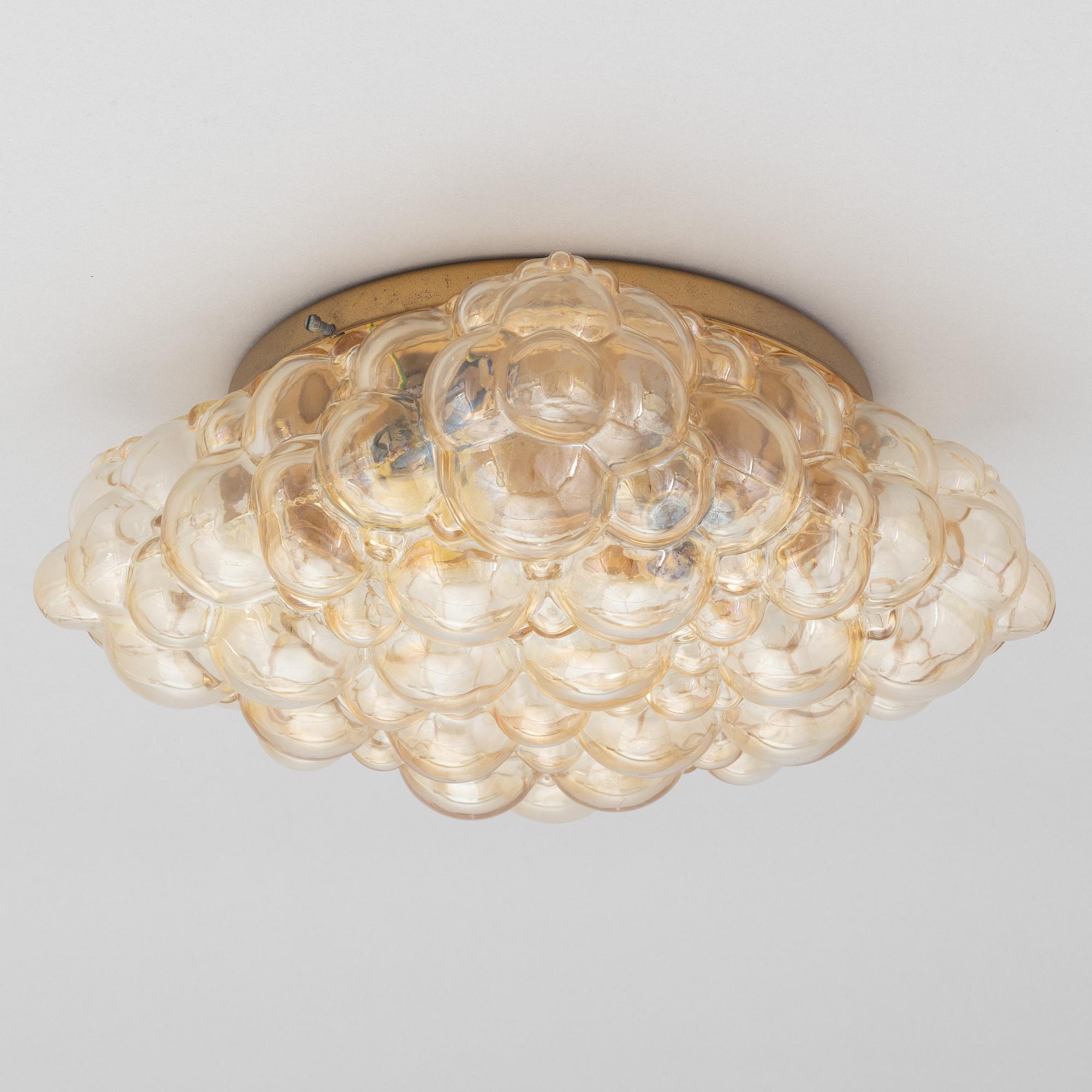 Helena Tynell, taklampa, Glashütte Limburg, Tyskland.