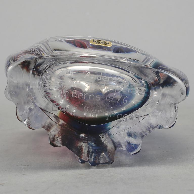 VAS, Göran Wärff, Kosta, 1970-tal. Gåva av Lars "Lasse" Berghagen.