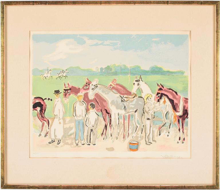 KEES VAN DONGEN, efter, färglitografi, 1957, signerad och numrerad 4/50.